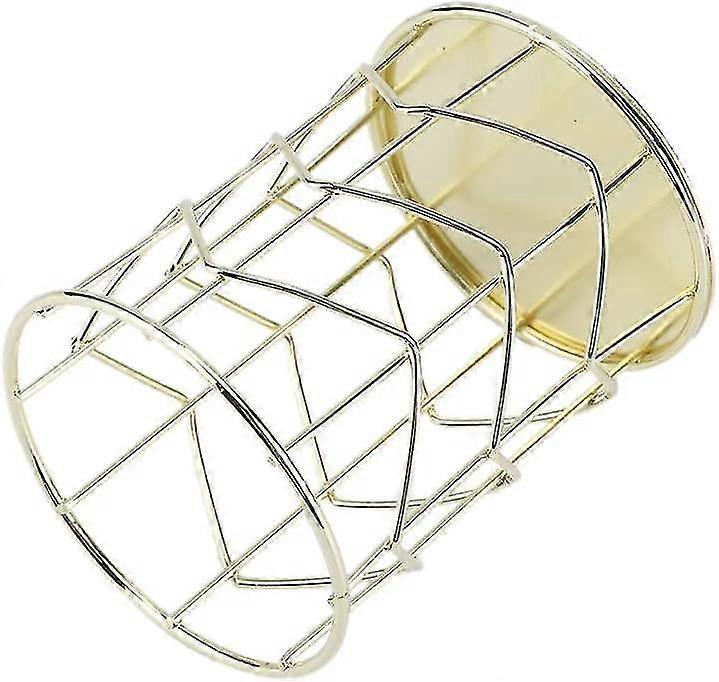 pencil cups, round metal