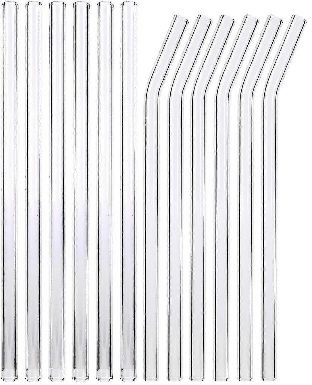 Glass Straws Reusable, Glass Straws Set Glass Straws Reusable Set