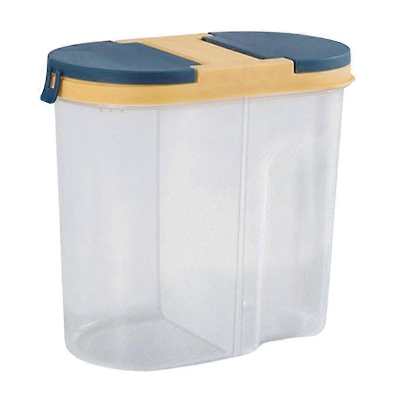 Large Capacity Food Canister Space-saving PP Durable Cereal Grain Storage Jar Kitchen Tools