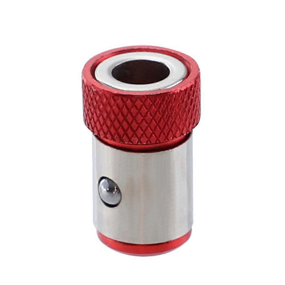 24x15mm مفك البراغي رئيس مع الحلقة المغناطيسية 1/4 "فوهة مع الحلقة المغناطيسية رئيس مفك البراغي المعدني مع جهاز مغناطيسي