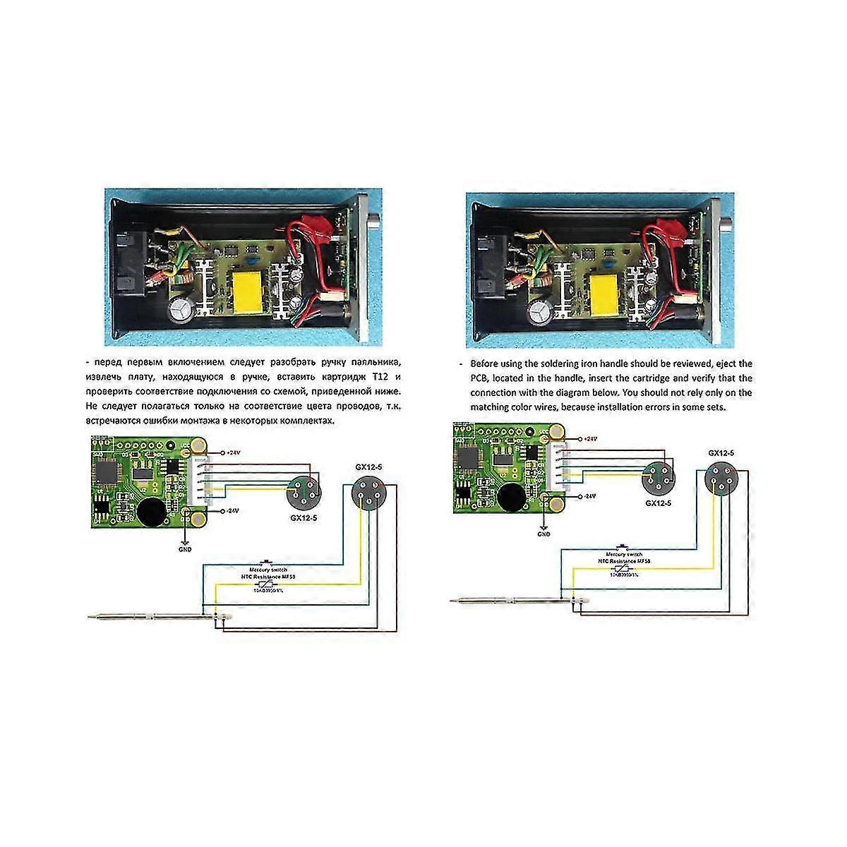 Stm32 2.1s Oled T12 Solder Iron Temperature Controller Welding Tools Electronic Soldering Wake-slee