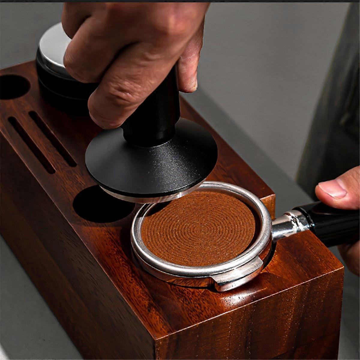 58mm Espresso Tamper, Coffee Tamper for Espresso Machine, Espresso Hand Tampers with Calibrated Tam