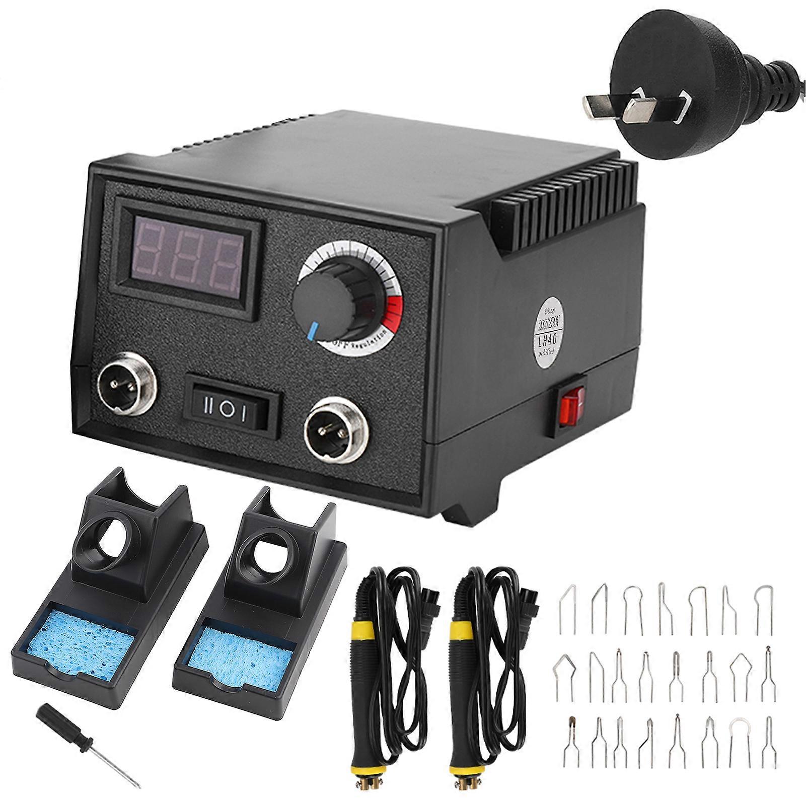 Wood Burning Kit Tool Justerbar temperatur Pyrografi Gourd Board Rice Paper Lodding IronAU Plug 220V