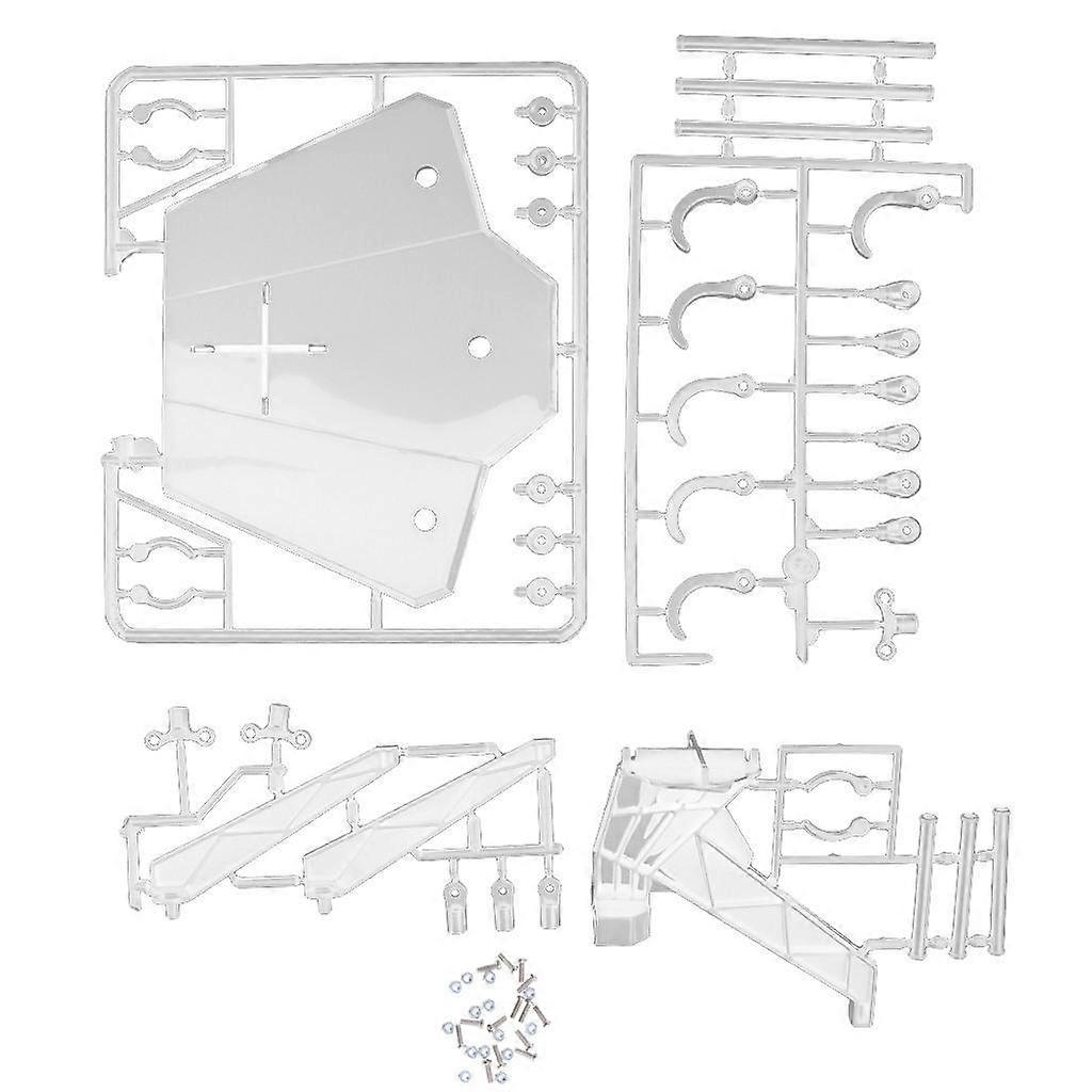 Support Rack Figure Model Stand Bracket Holder for HG RG Robot Saint Seiya White