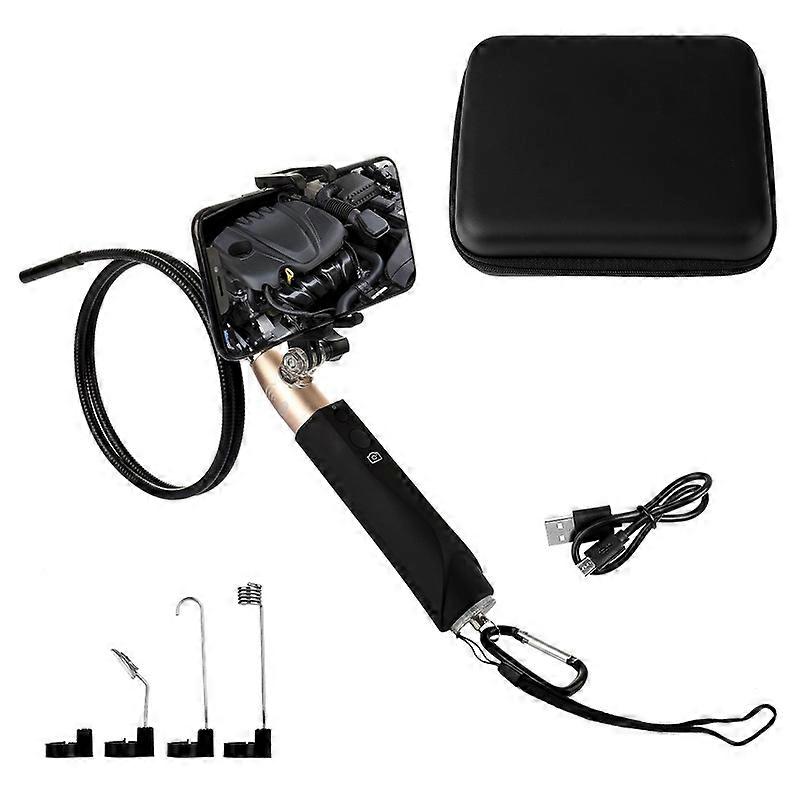 Handheld Wifi Endoscope Camera HD1080P 8MM Wireless Car Inspection Borescope 8LEDs Waterproof for iPhone Android Phone Tool Box