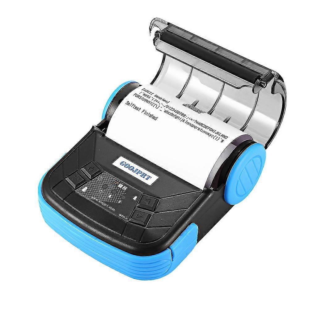 -3 80mm Bluetooth 2.0 Mini Thermal Printer Exquisite Lightweight Design Portable Receipt Printer F