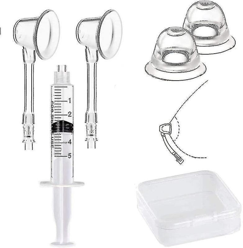 2 Paare Inverted Nippel Puller Nippel Aspirator Corrector Frauen Nippel Sauger A