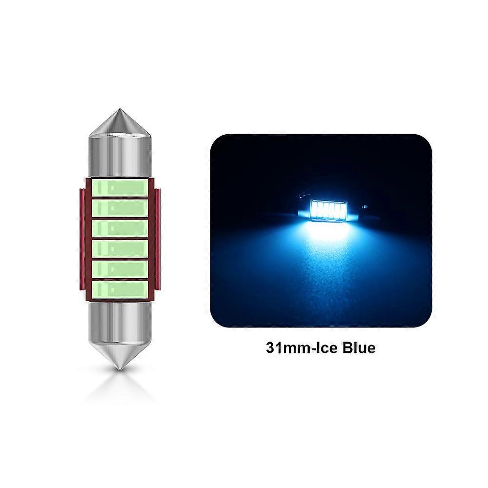 2/10pcs C5W LED Canbus Festoon 31mm 36mm 39mm 41mm C10W For Bulbs Interior Reading car light License Plate Lamp White Free Error