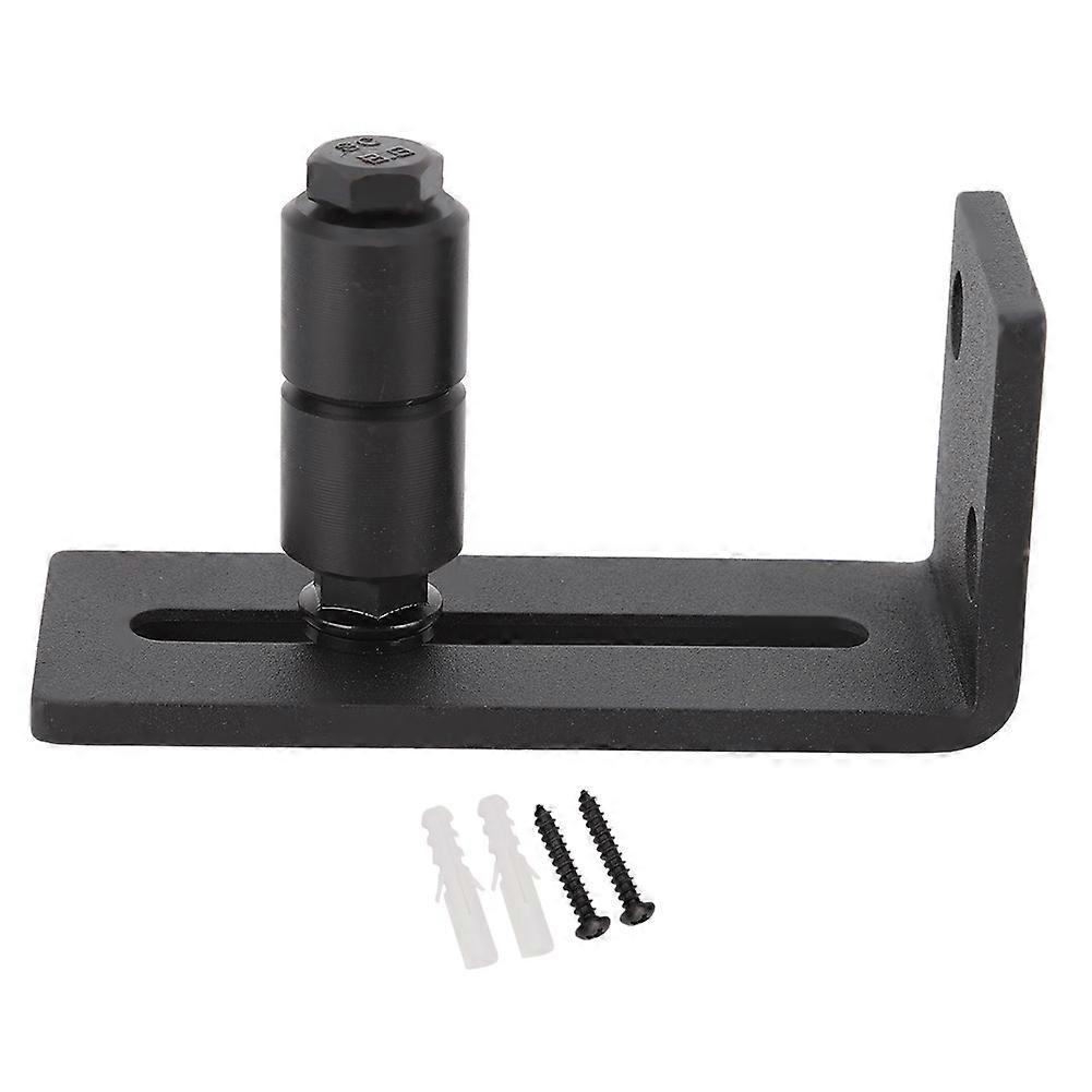 Adjustable Sliding Floor Guide for Barn Door Hardware Accessory (Heighten Single Roller)(YMCAT)