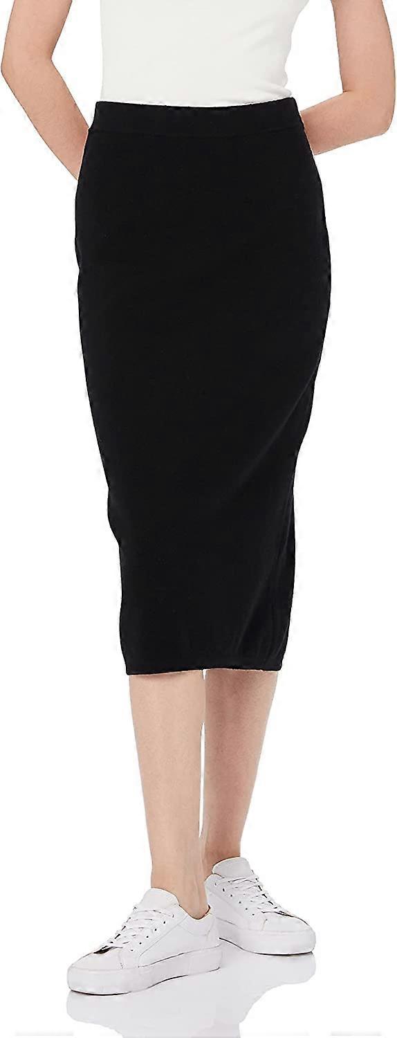 jupe en tricot jupes décontractées pour femmes jupe côtelée jupe midi en tricot automne hiver extensible maternité s-2xl