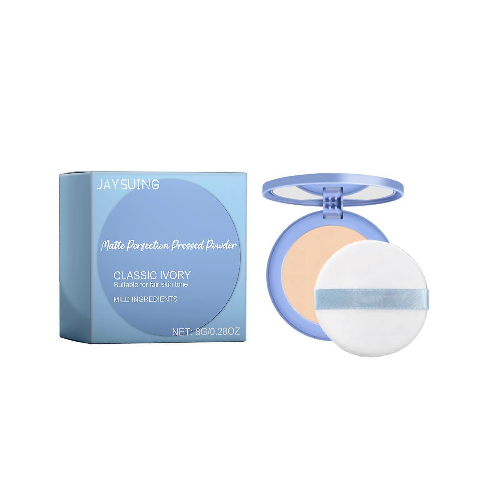 10set Oliecontrole en make-up setting poeder, lichte en dunne make-up setting poeder, delicaat, huidvriendelijk, waterdicht, oliecontrole en huid brighteni