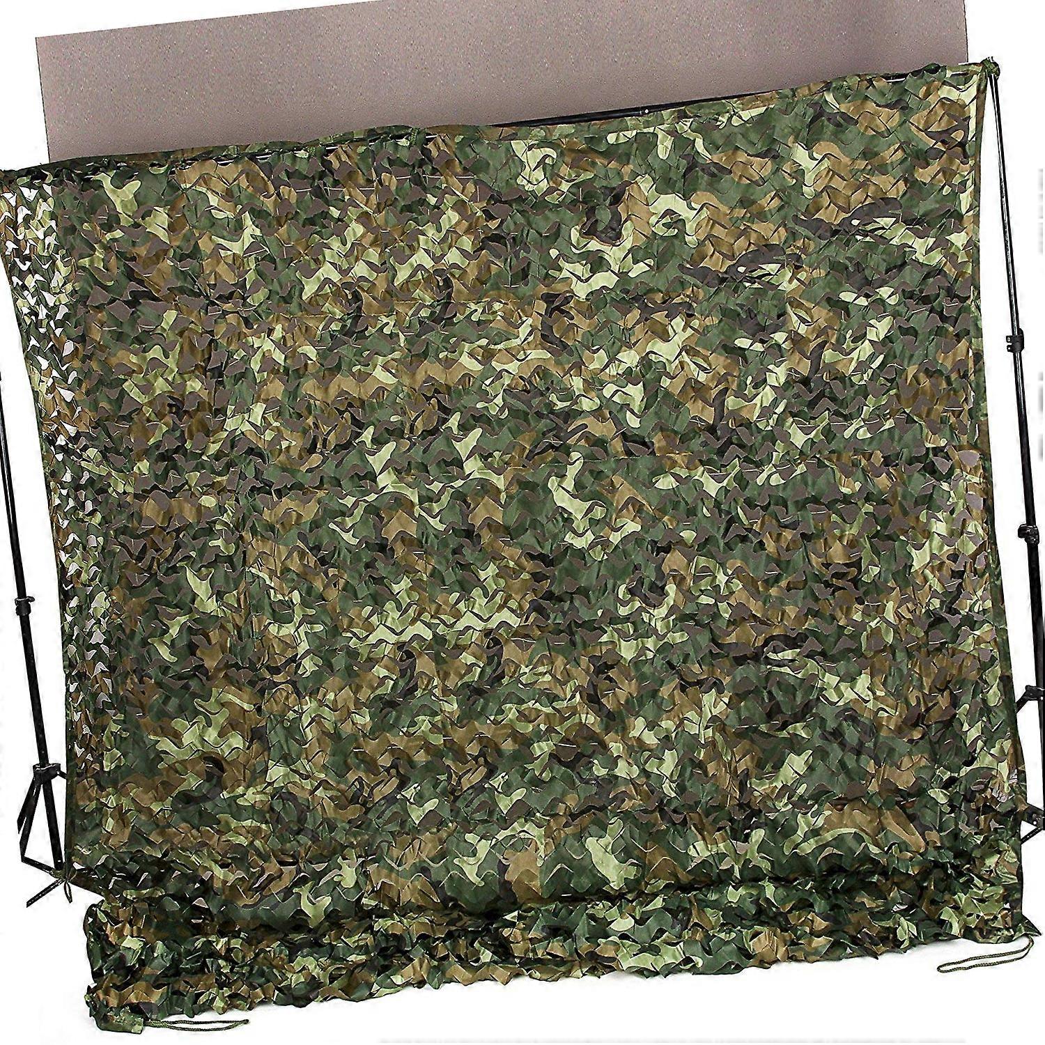 Wald Tarnnetz Wüste Tarnnetz für Camping Militär Jagd Schießen Blind Beobachten Verstecken Party Dekorationen 6,5 Fuß x 10 Fuß 2 m x 3 m