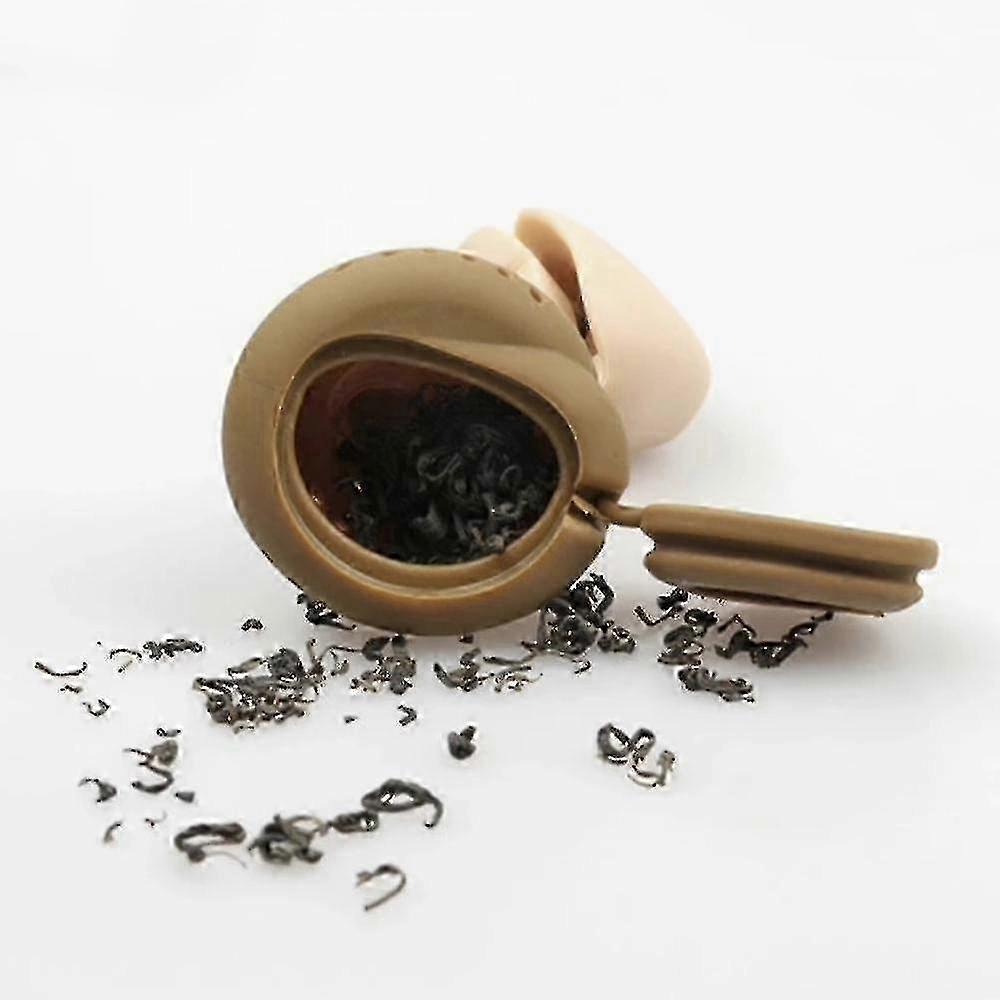 Poo Shape Silicone Tea Strainer Creative Poop Funny Tea Accessories Set