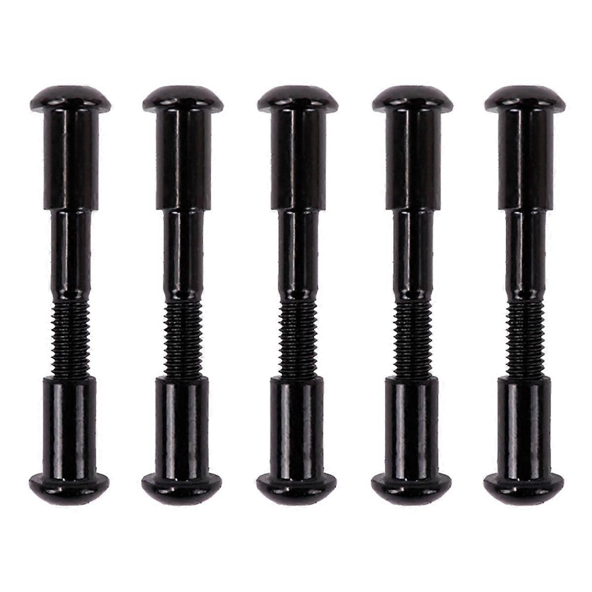 Black Folding Pothook Hinge Bolt Repair Hardened Steel Lock Fixed Screw Hook for M365 Electric Scooter