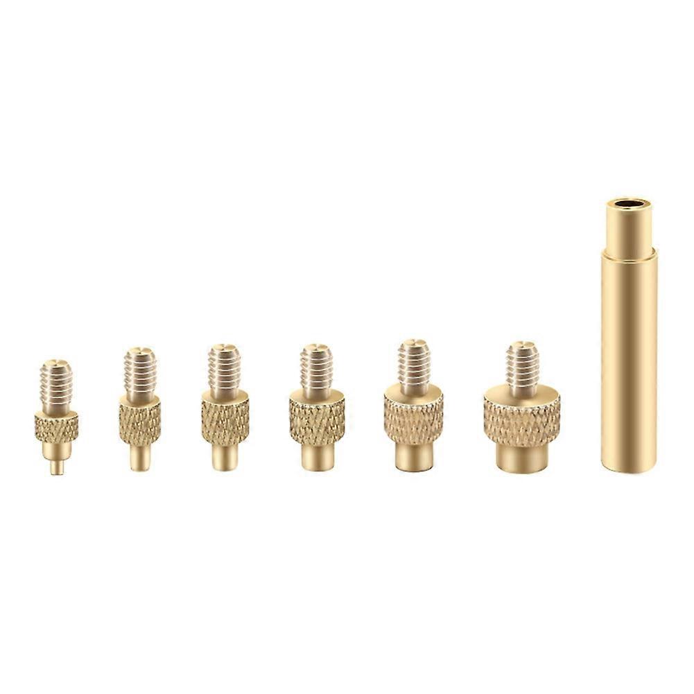 Heat Insert Nut Iron Tip M2 M3 M5 M6 M8 Brass Thread Embedded Kit Heat Insertion Tool for 3D Printer Parts Soldering