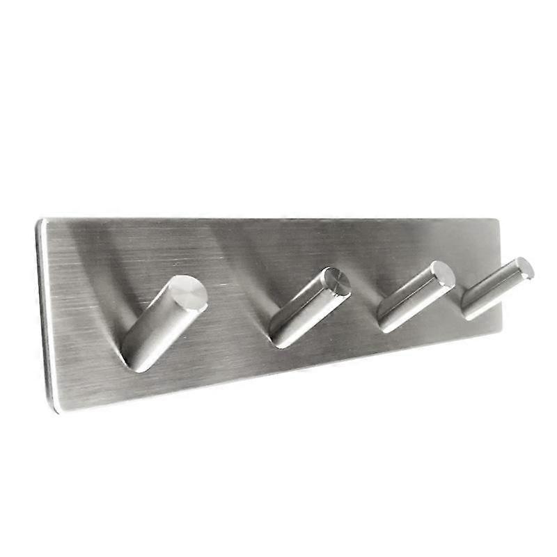 SUS304 Square Wall Hooks Kitchen Storage Rack on the Wall Seamless Sticky Wall Hooks