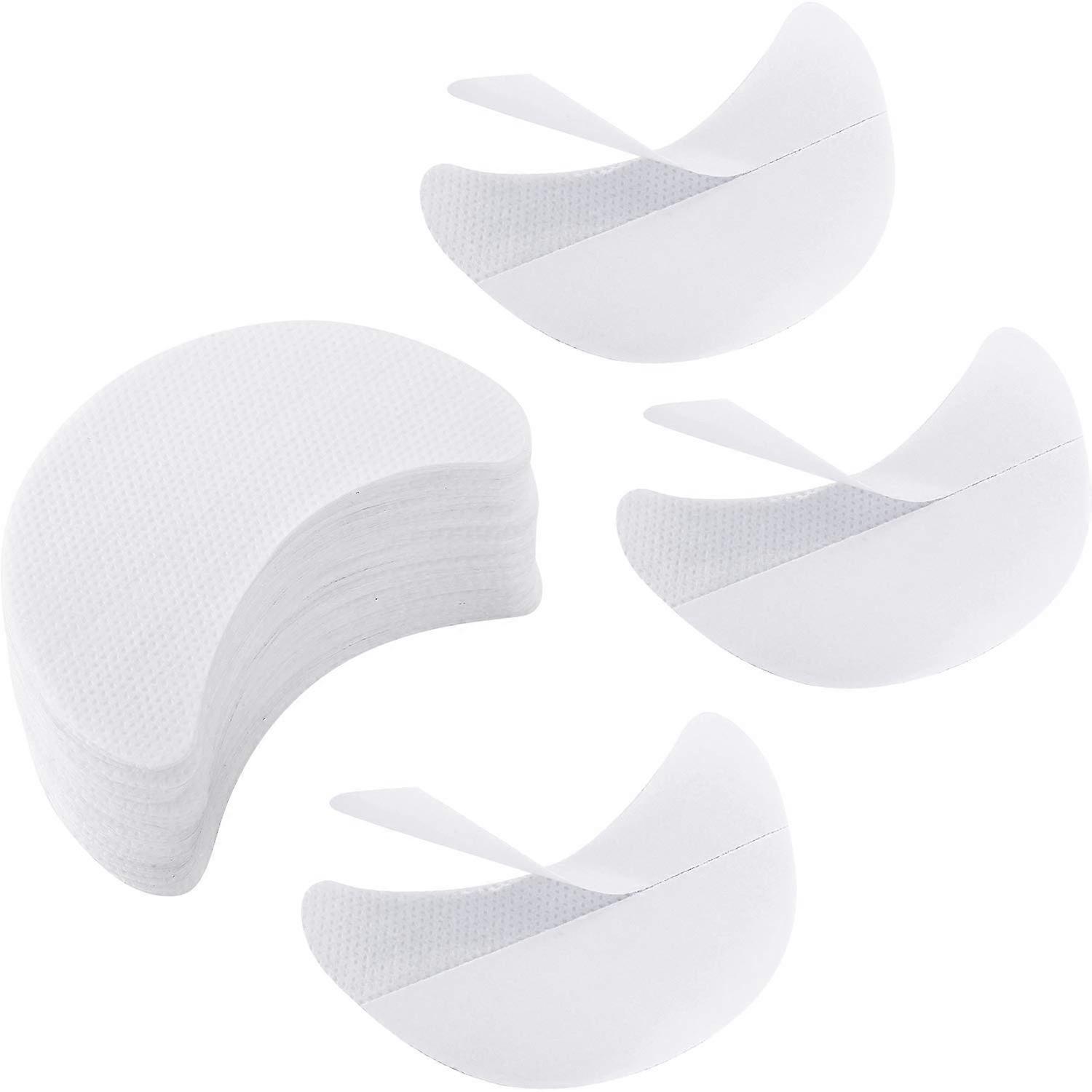 200 Pieces Eyeshadow Shield Eyeshadow Gel Pad Patches Eyeshadow Stencils for Prevent Eyelash Extensions, Tinting