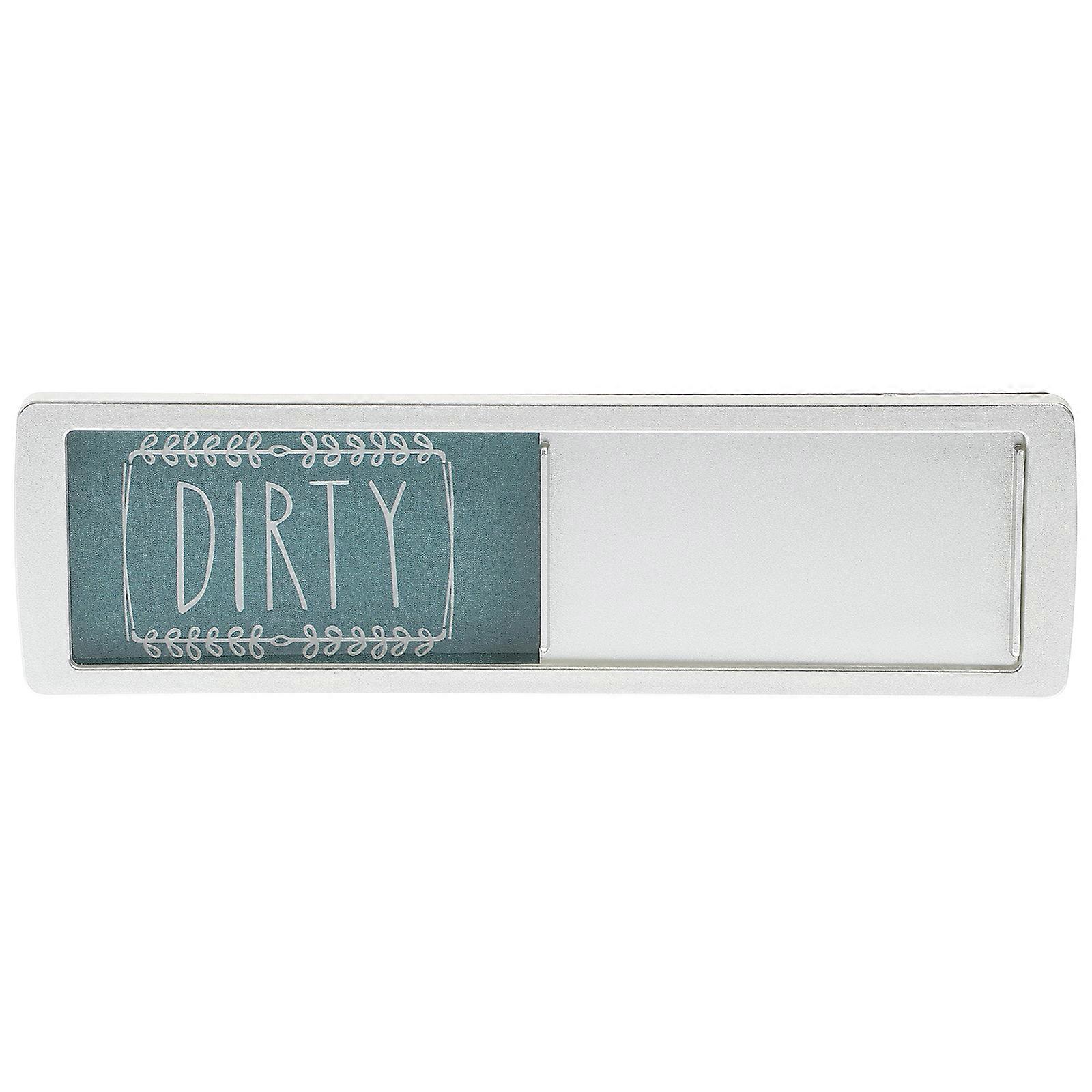Reversible Clean Dirty Dishwasher Magnet Sign Double Sided Kitchen Indicator