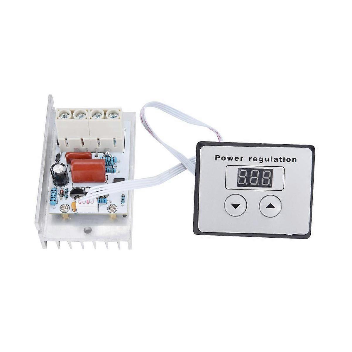 Dimmer Switch, 10000W SCR Digital Voltage Regulator Speed Control Dimmer Thermostat AC 220V 80A
