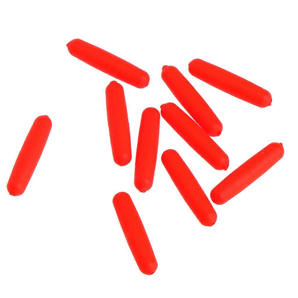 10Pcs Fishing Float Bobber Floating Foam Oval Indicator Fish Accessories Tackles