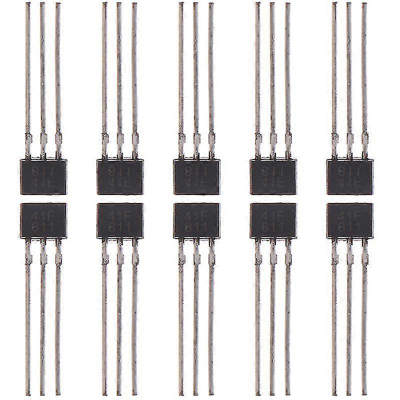 10pcs 41f/0h41/sh41/ss41f/s41 Bipolar Hall Element Sensor To-92ua Printing 41f