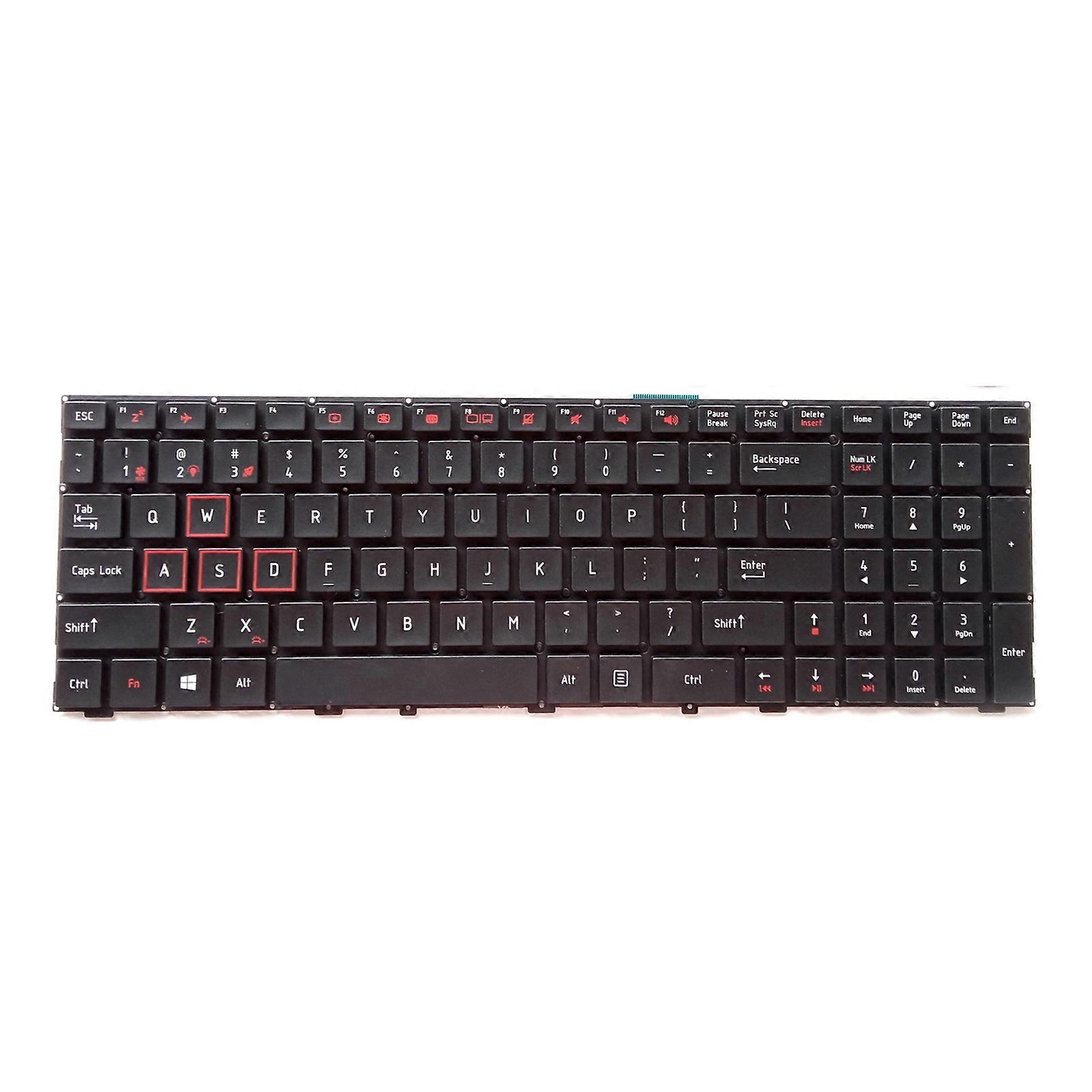 US Layout Backlight Keyboard ForMACHENIKE F117-S F117 s6s F117-Si3 S6CS Keypad