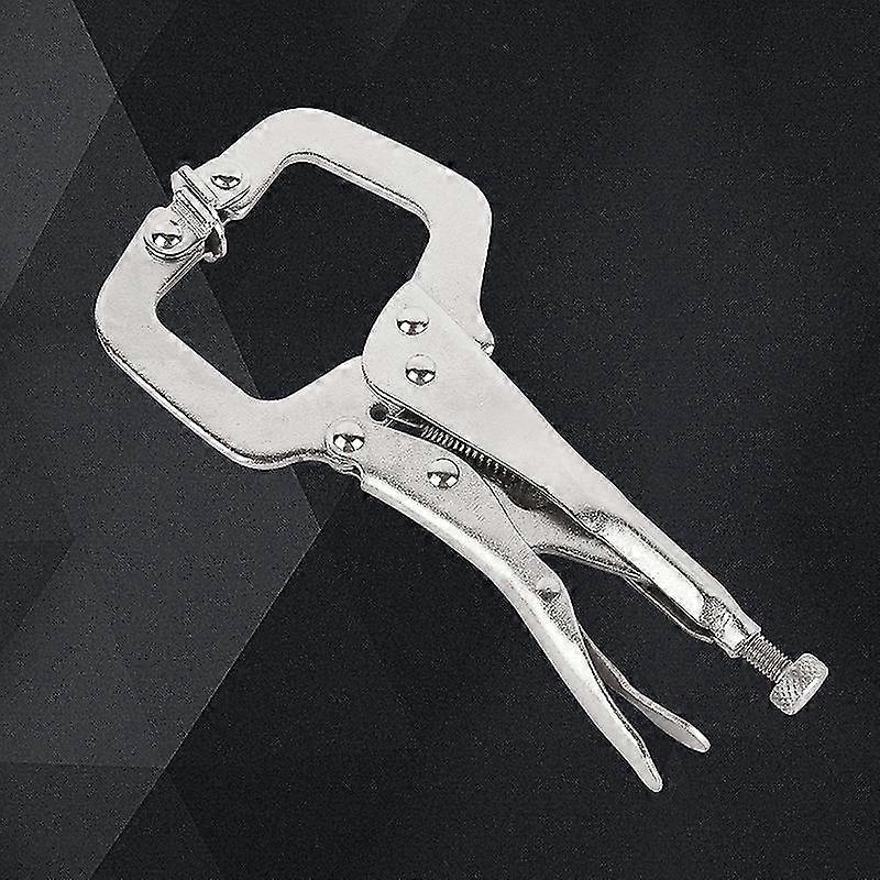 Starlight-6inch Metal C Clamp With Adjustable Screws And Swivel Plates - Quick And Easy Use Vise Clamp For Surfaces