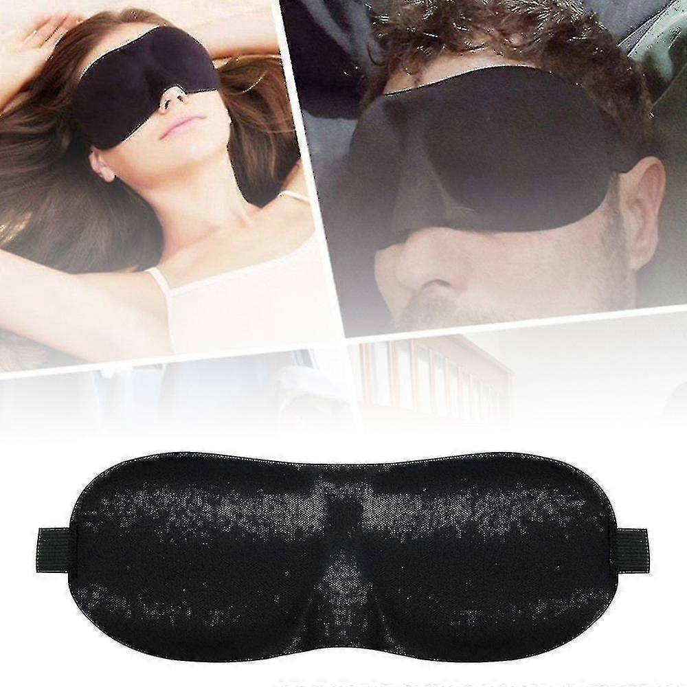 Eyes Mask 3d Luxury Reusable Relaxing Night Travel Sleeping Blackout Sleeping Eye Masks Tw