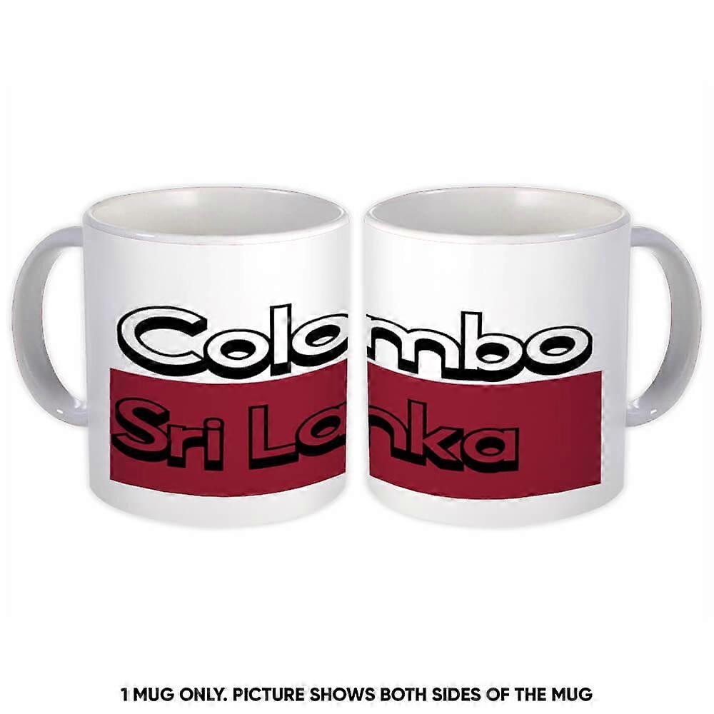 Gift Mug: Colombo Sri Lanka Rectangle