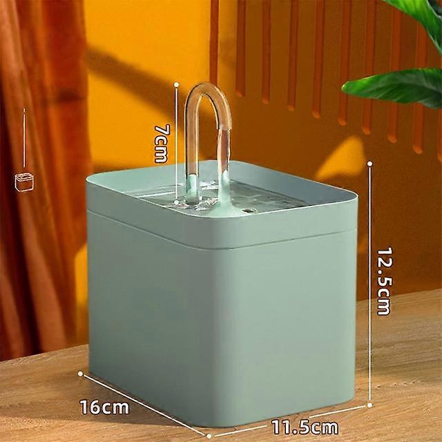 Pet Water Dispenser Auto Filter USB Electric Mute Cat Drinker 1.5L Recirculate Filtring Drinker for Cat Water Fountain