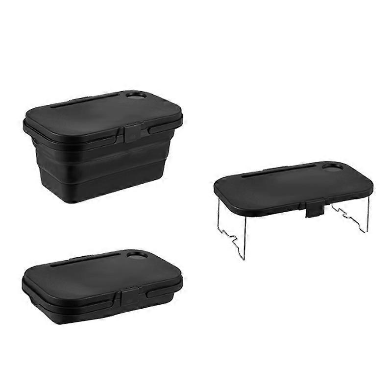 Picnic Basket,Multi-Function Lid,Food Tray Table for Picnic