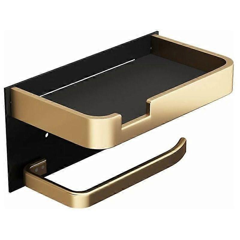 Tissue Box [Upgraded Thickened Version - Light Luxury Gold] Multifunctional Tissue Holder