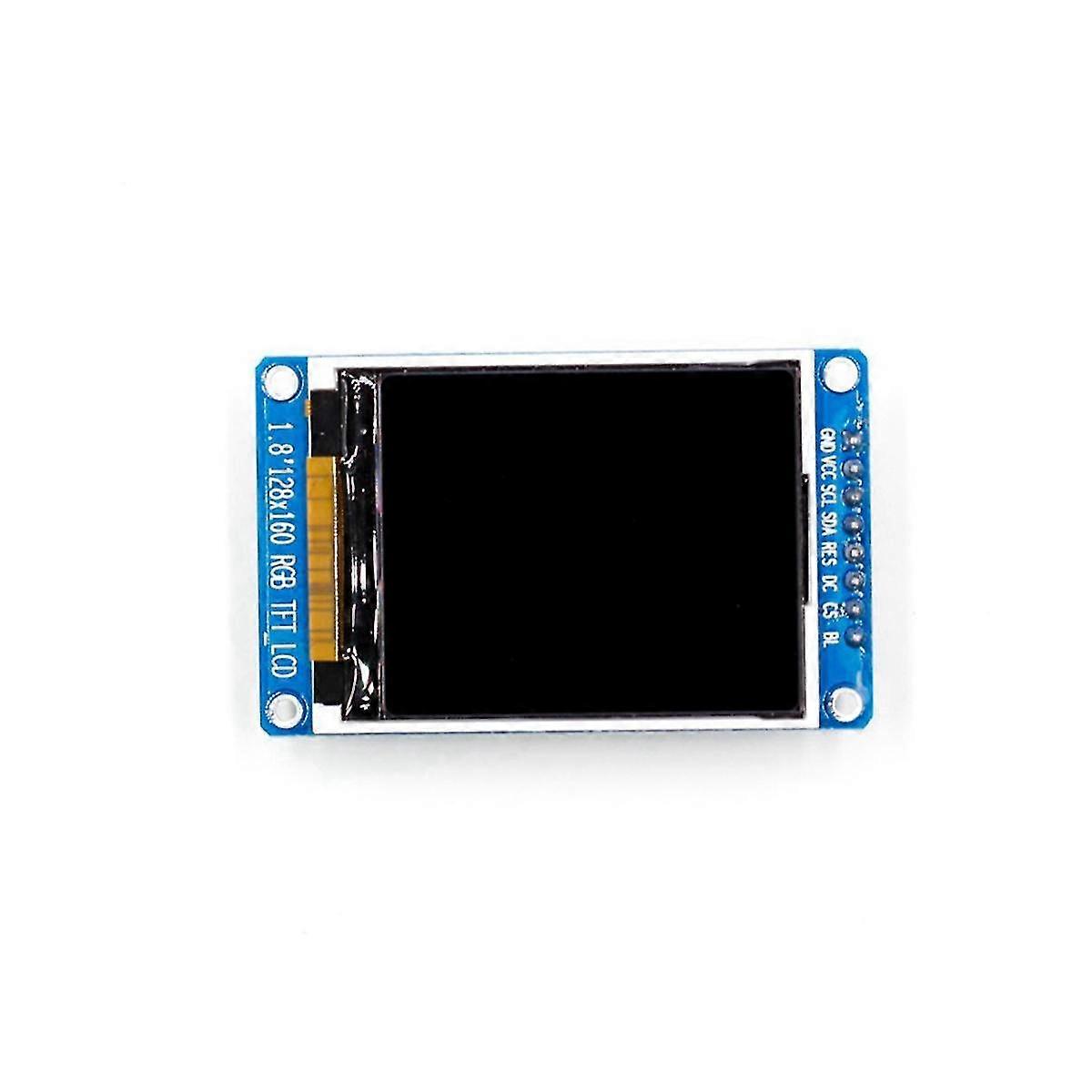 1.8 Inch Full Color 128x160 Spi Full Color Portable Tft Lcd Display Module St7735s 3.3v Replace Ole