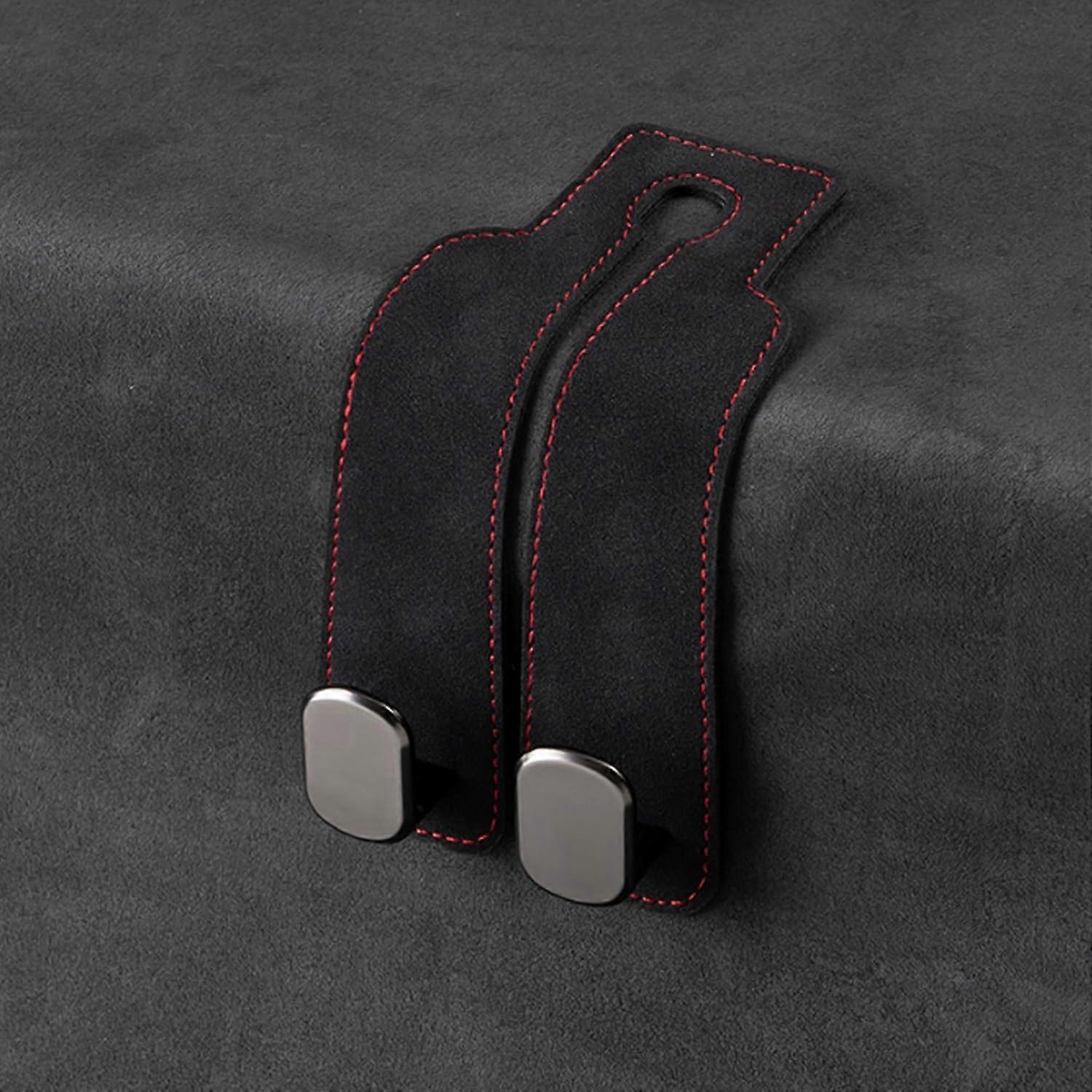Car Seat Hooks for Headrest, Double Headrest Purse Hooks for Car, Car Back Seat Headrest Hooks for Handbags, Bags, Purses -GSLA