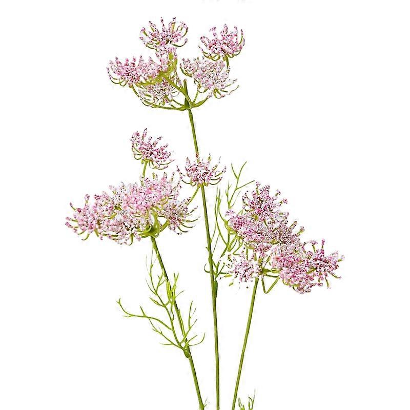 3 Forks Artificial Lace Flower Realistic Non-fading No Withering Not Need to Water Vivid Decorative New Korean Style Artificial Flower for Home JIKAIX