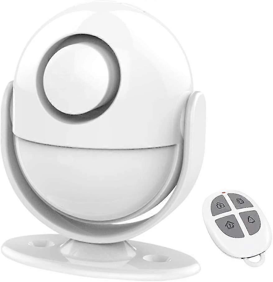 Motion Sensor Alarm, Wireless Infrared Home Security System, Pir Motion Detector Alert (125db, 328ft, Battery Operated) With Remote Control(key Fob).