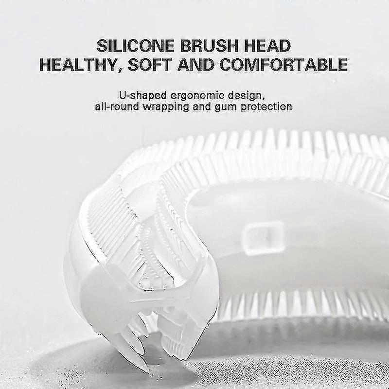 Children's Electric Toothbrush Soft U-shape Cartoon Automatic Toothbrush Portable