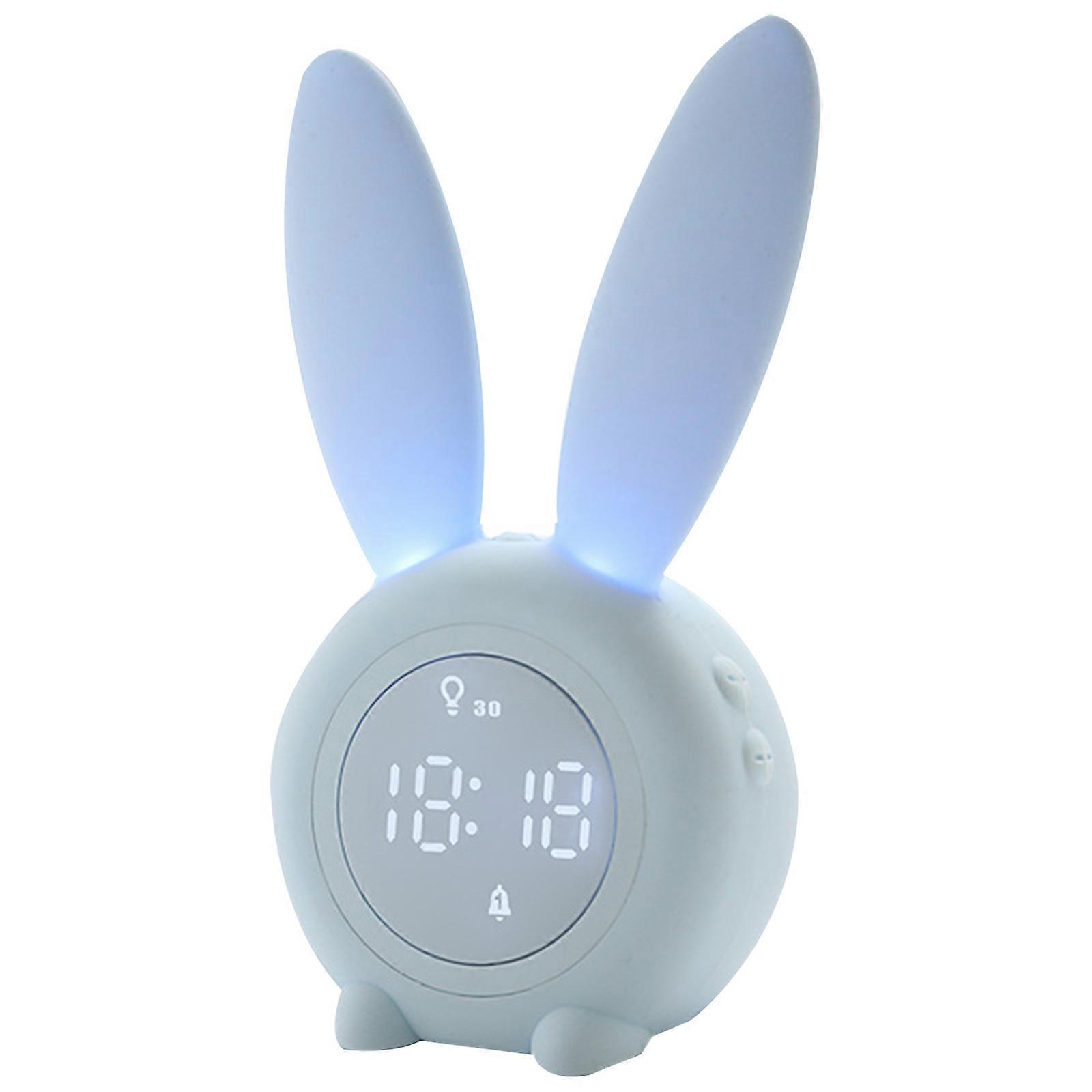 Rabbit Wake Up Alarm Clocks with Night Light