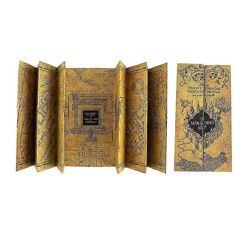 77cm*22cm Marauder's Map Christmas Gifts Action Predator Magic Map Toys