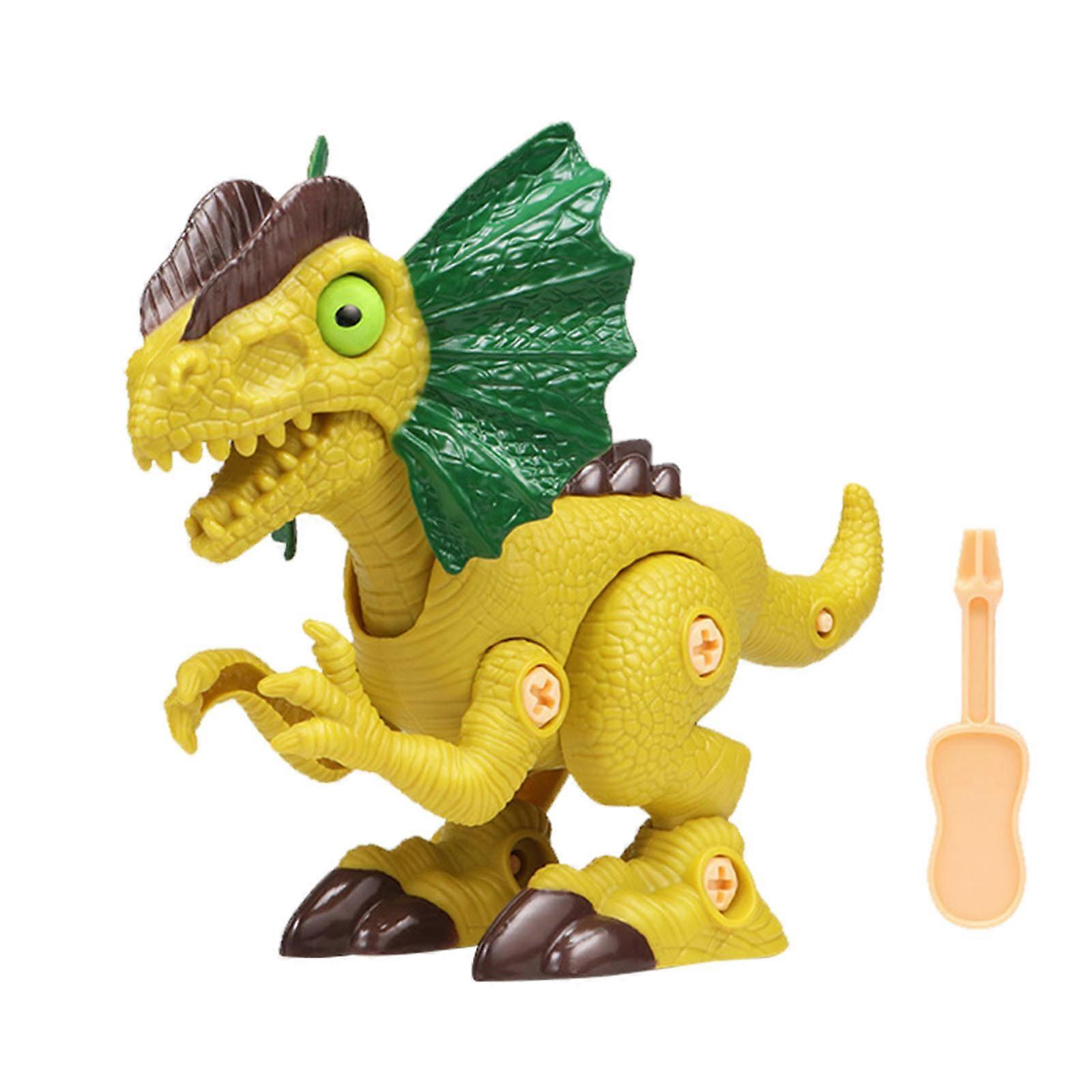 Toys Dinosaur Toy Model, Manual Detachable Nut Combination, Four Dinosaur Combinations Such As   , Educational Toys For Children_c24070558