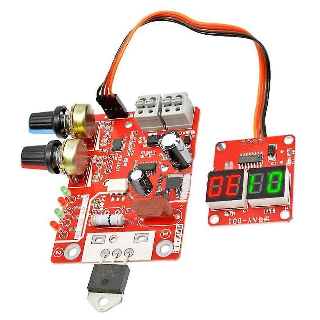 -d01 Welding Machine Control Board Welder Panel Parts Ac 110v/220v Transformer Controller Board(40a