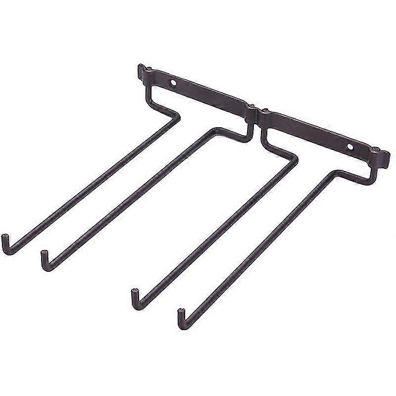 glass rack wall mountable heavy duty thick wrought exqui