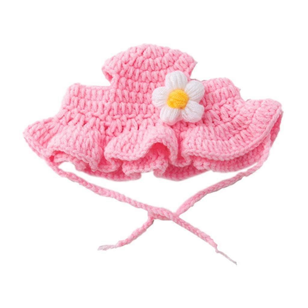 猫のかぎ針編みの動物のための面白い帽子はクリスマスのための衣装のペットの帽子をドレスアップします