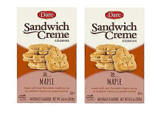 Dare Sandwich Biscuits à la crème à l’érable Paquet de 2