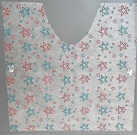 50 μίας χρήσης τουαλέτα Commode Mat αποσμητικών χαλιών τουαλέτας αδιάβροχο λουτρό σχήματος U χαλιών τουαλέτας για την ακράτεια κατάρτισης γιογιό παιδιών Φεβρουάριος2