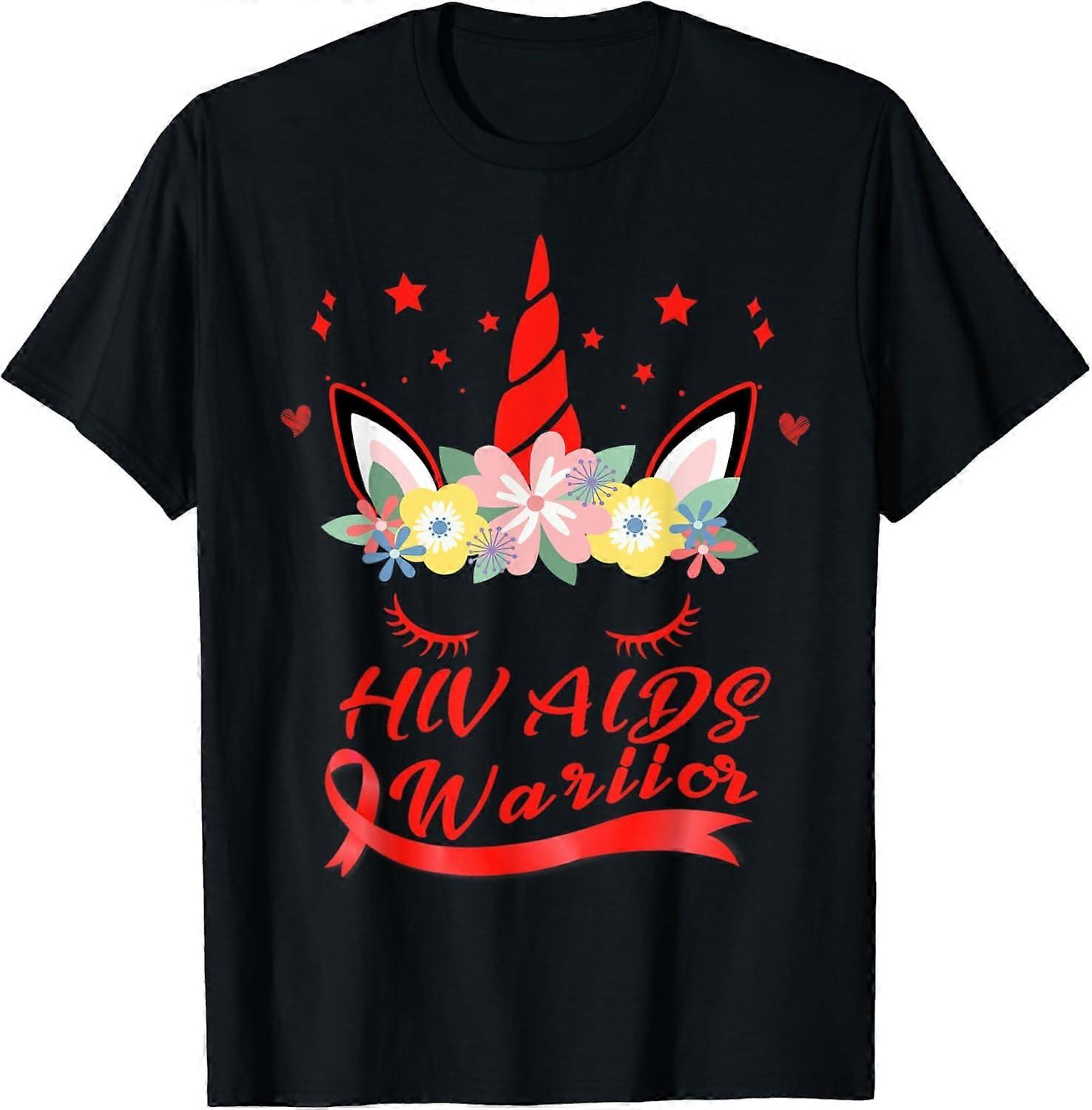 T-shirt de sensibilisation au VIH et au sida de la licorne