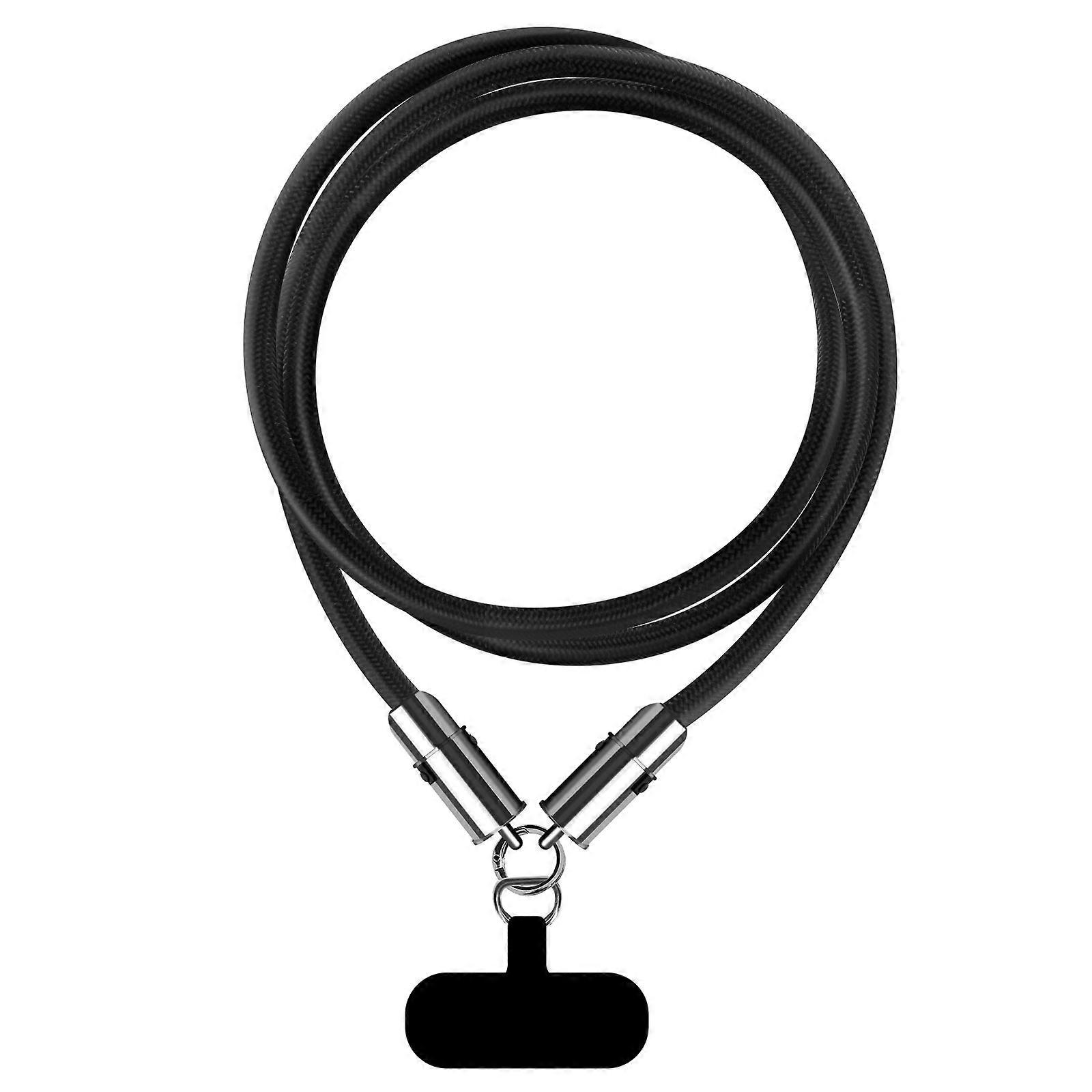 Choker Cable with USB C to Lightning Connector Length 1.2m, Black