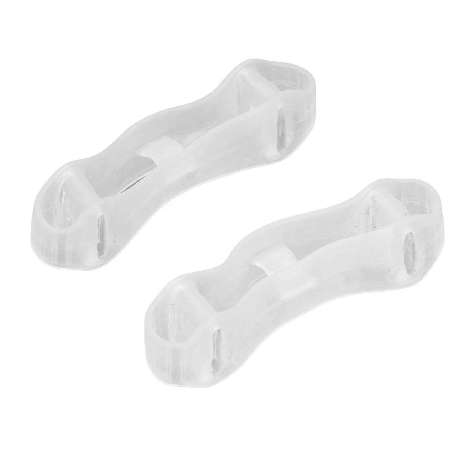 2pcs Silicone Orthopedic Toe Separator Straightening Bunion Toe Separator for Foot Alignment 