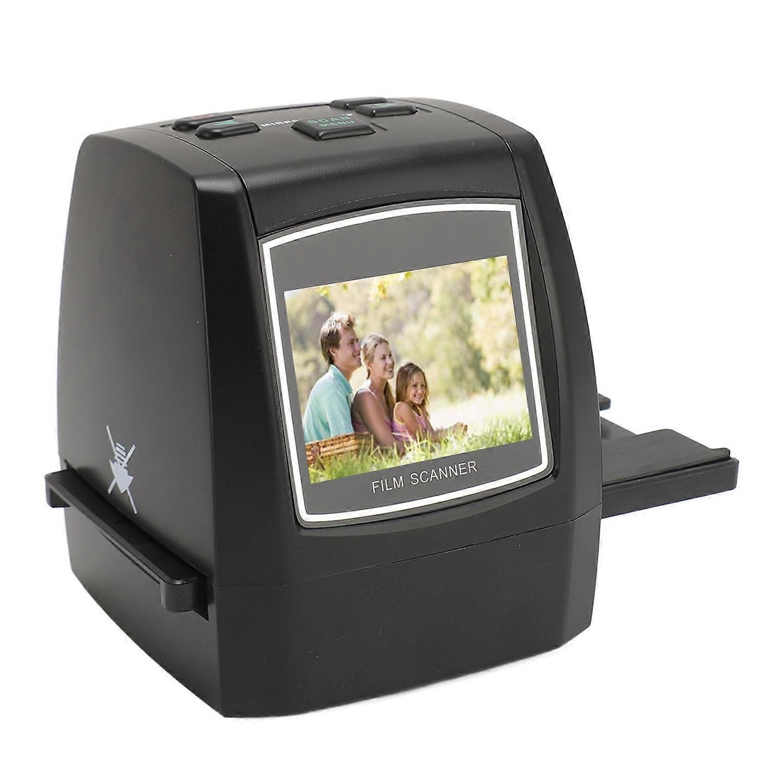 Film and Slide Scanner 22MP Interpolation 2.4 Inch LCD Screen Negative Photo Converter for 135 126 1