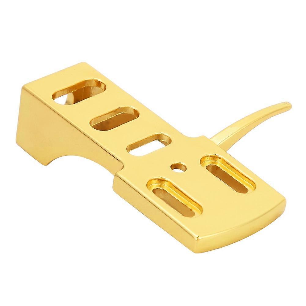 Turntable Phonograph Phono Cartridge Headshell Record Player Accessories(Golden)